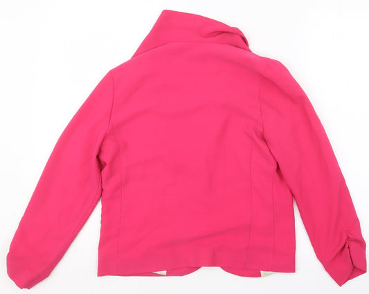 New Look Womens Pink Jacket Size 6