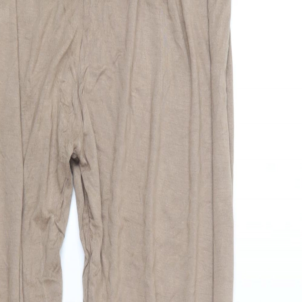 Preworn Womens Beige Trousers Size XL L22.5 in