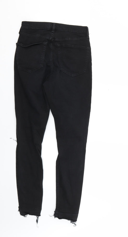 New Look Mens Black Skinny Jeans Size 28 L25 in