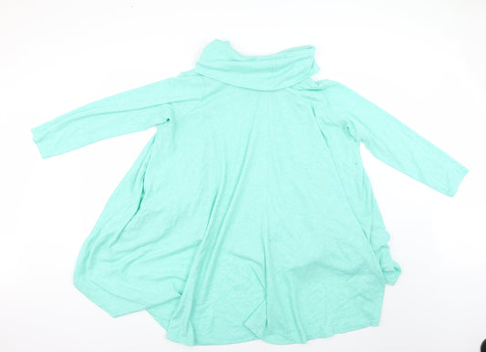 Preworn Womens Green Pullover Jumper Size 12
