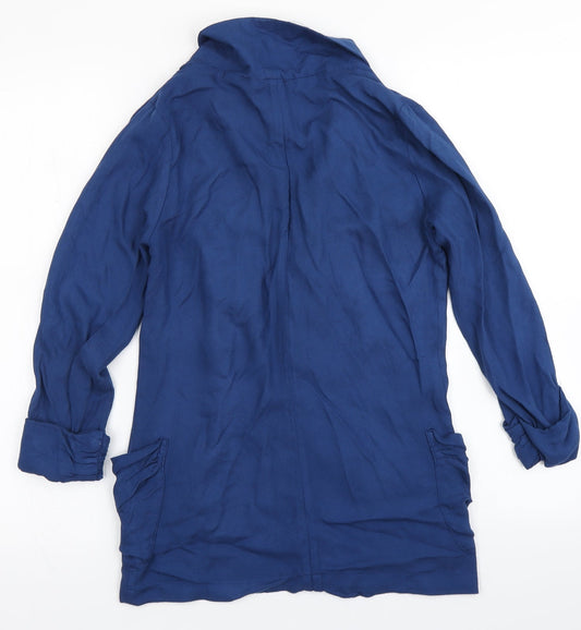 New Look Womens Blue Jacket Blazer Size 8