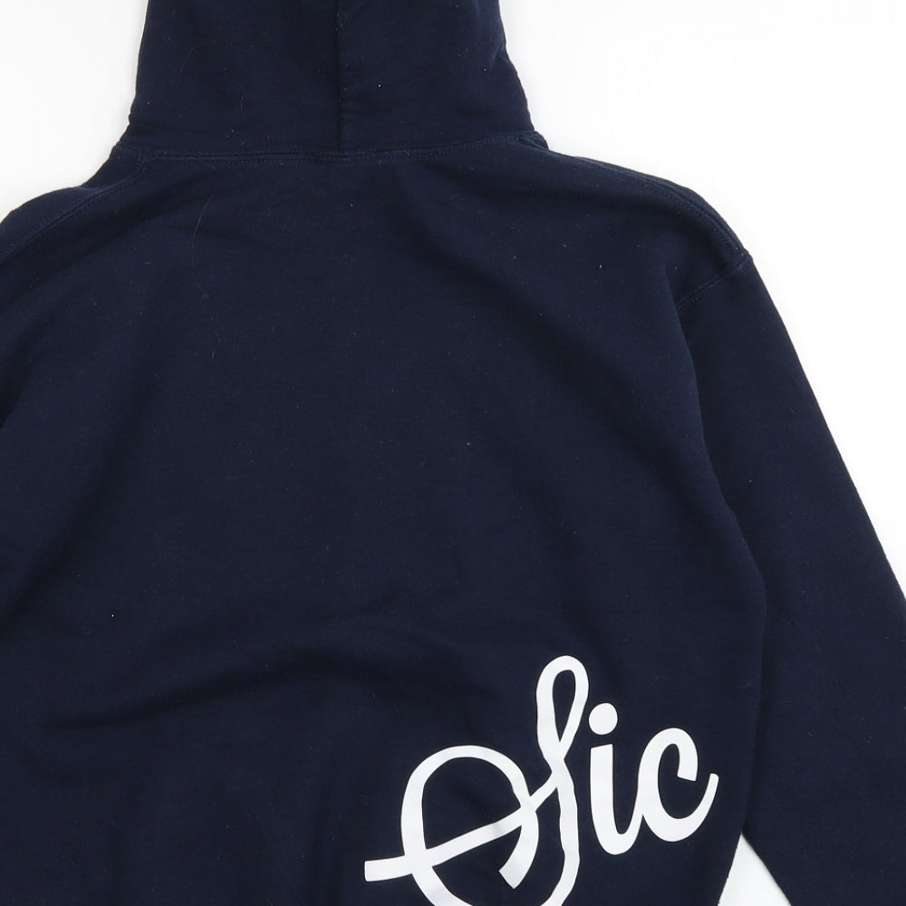 Smiths Independent Clothing Boys Blue Pullover Hoodie Size L
