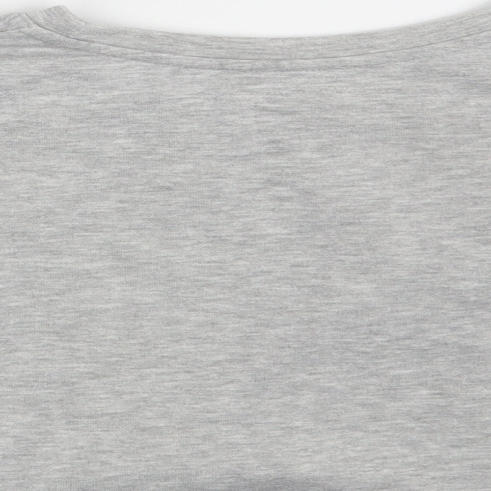 Young Dimension Girls Grey Pullover Jumper Size 9-10 Years - Cropped