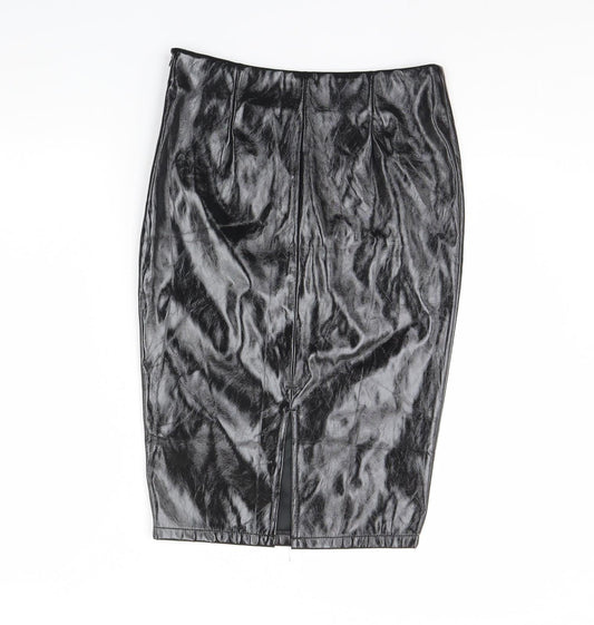 NEXT Womens Black Straight & Pencil Skirt Size 8