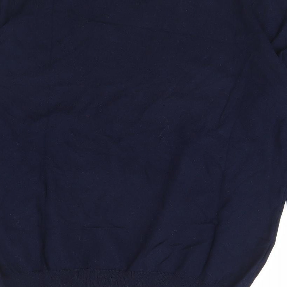 Nutmeg Mens Blue Pullover Jumper Size L