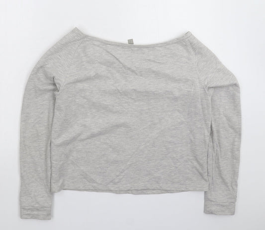 Preworn Womens Grey Pullover Sweatshirt Size S