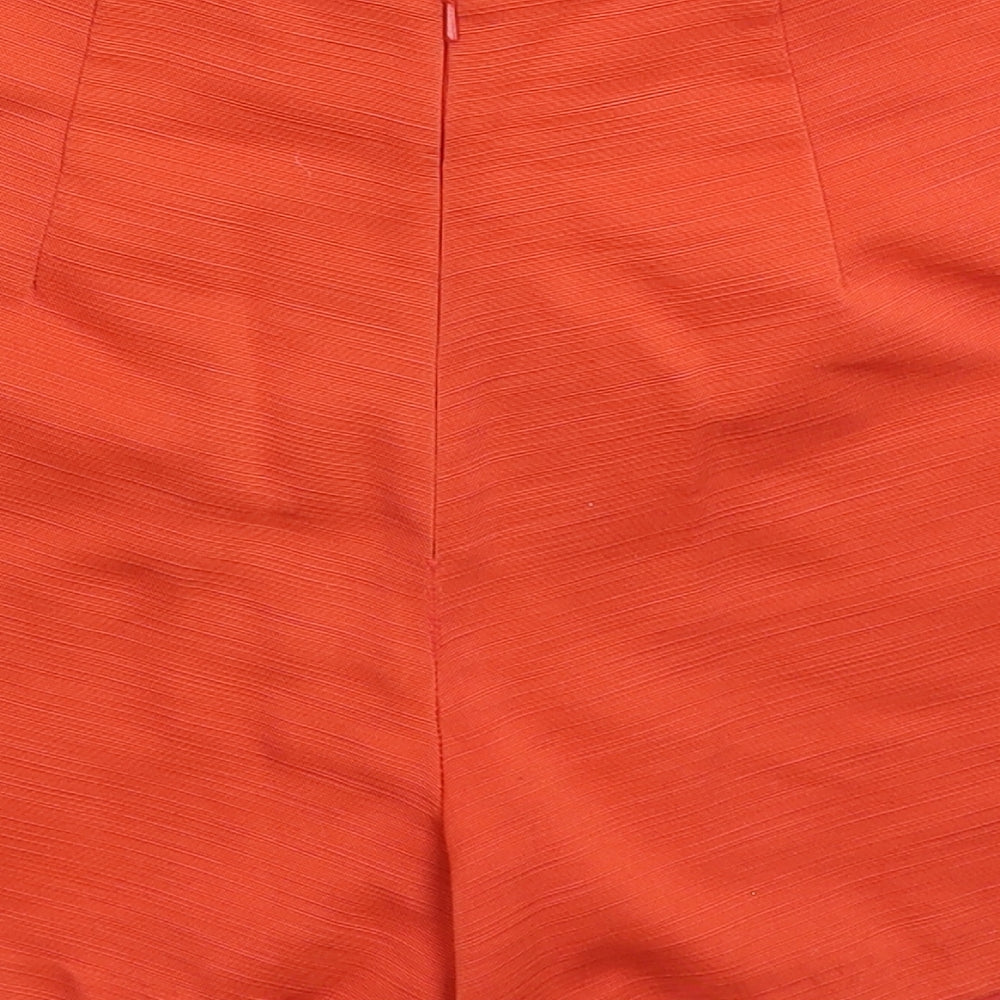 Topshop Womens Orange Mini Skort Size 6