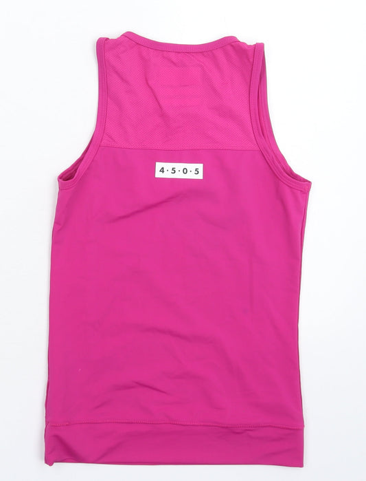 ASOS Womens Pink Jersey Tank Size 8