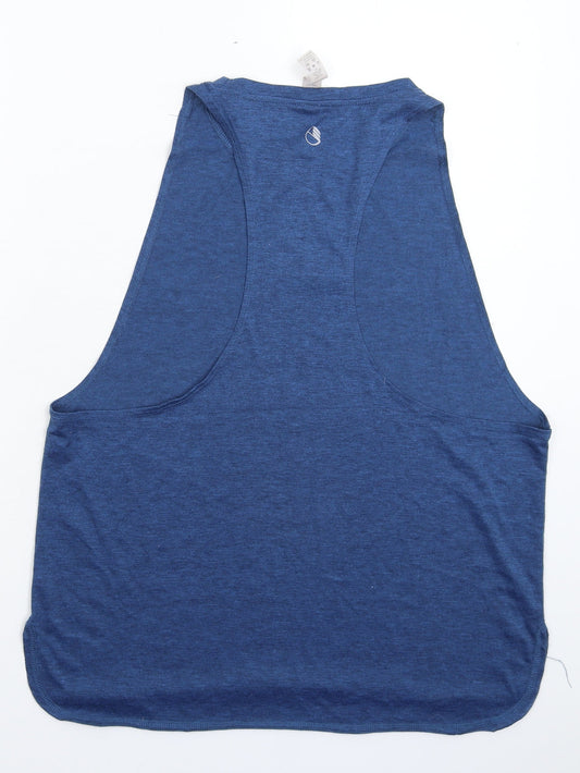 Icy Zone Mens Blue Basic Tank Size XL