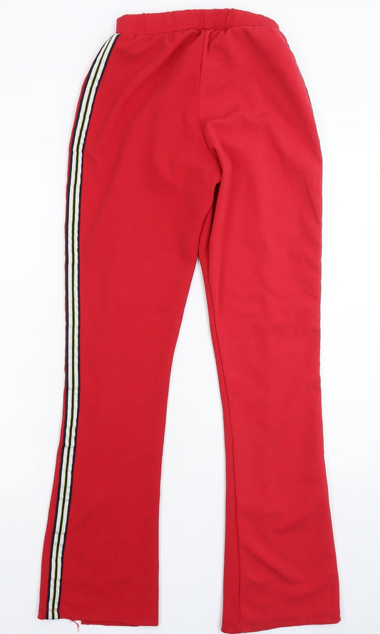ASOS Womens Red Trousers Size 8 L30 in