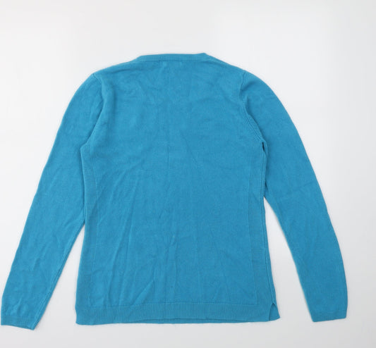 Matalan Womens Blue Pullover Jumper Size 14