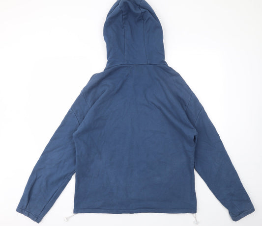 AT NEATO Mens Blue Pullover Hoodie Size S