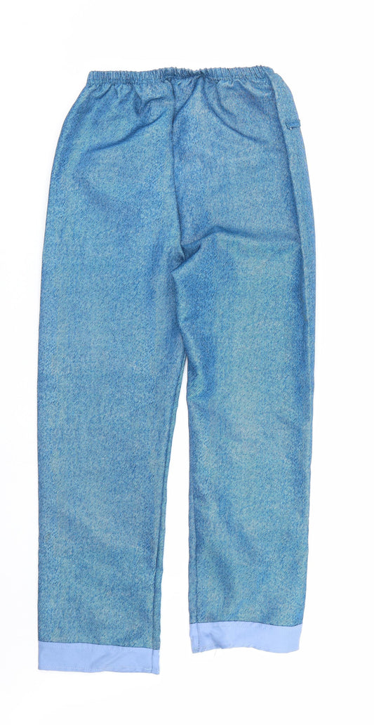 George Girls Blue Capri Trousers Size 11-12 Years - Dress up