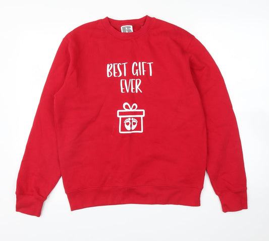 Russell Womens Red   Pullover Jumper Size S