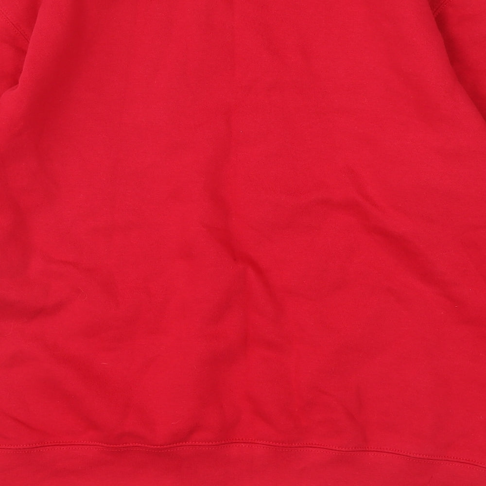 Russell Womens Red Pullover Jumper Size S