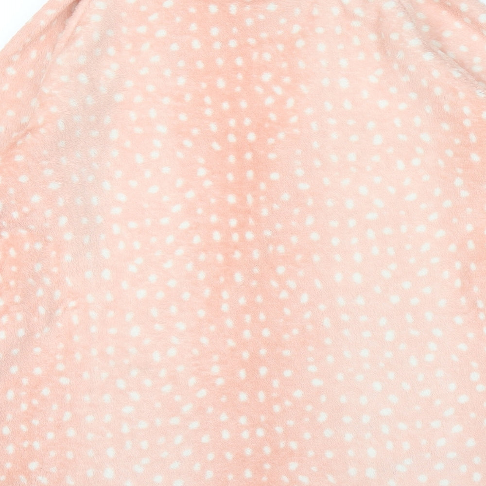 Dorothy Perkins Womens Pink Polka Dot Pullover Jumper Size M - PJ top