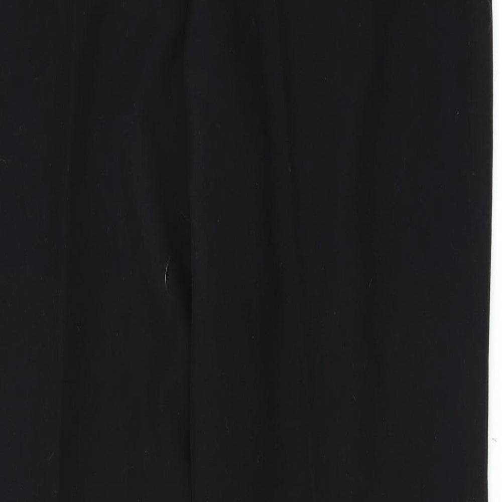 BM Womens Black Trousers Size 16 L26 in