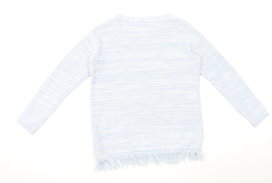 Marks and Spencer Womens Blue Pullover Jumper Size 8