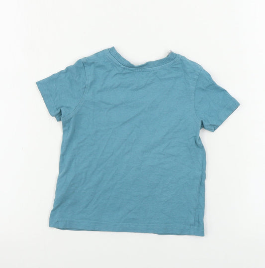 George Boys Blue Basic T-Shirt Size 2 Years