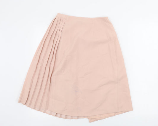 Topshop Womens Pink A-Line Skirt Size 6