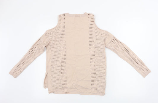 Topshop Womens Pink Pullover Jumper Size 8