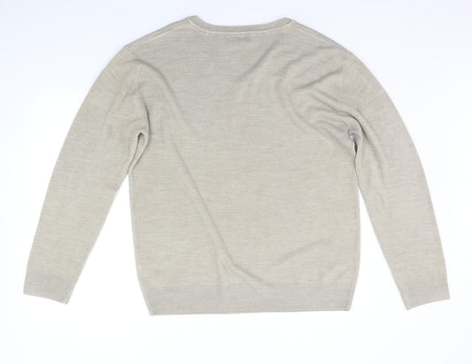 Matalan Womens Beige Pullover Jumper Size XL