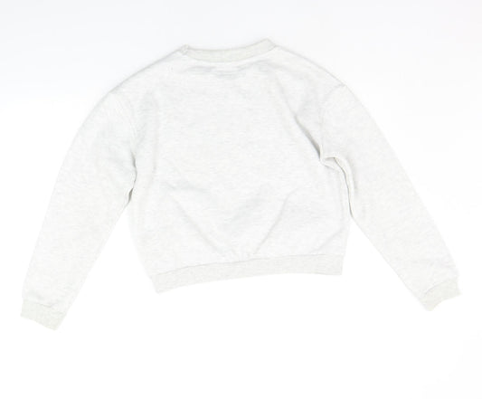 Primark Girls Grey Pullover Jumper Size 13-14 Years