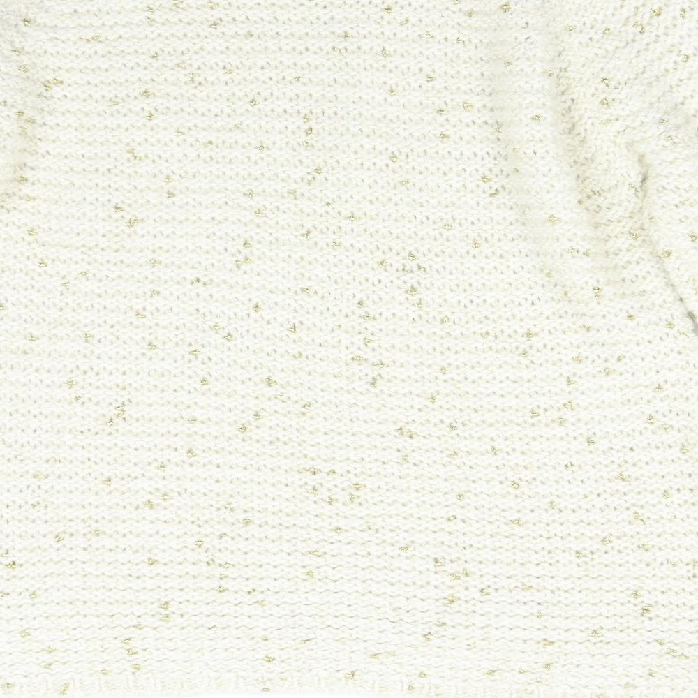 M&S Womens Beige Pullover Jumper Size 16