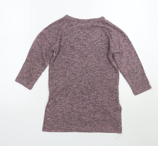 Candy Couture Girls Pink Basic T-Shirt Size 10-11 Years