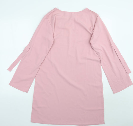 Yoins Womens Pink A-Line Size S