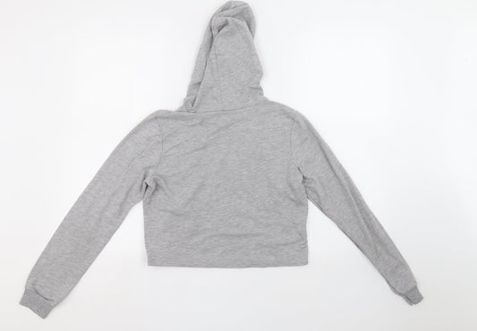 Select Womens Grey Pullover Hoodie Size 12