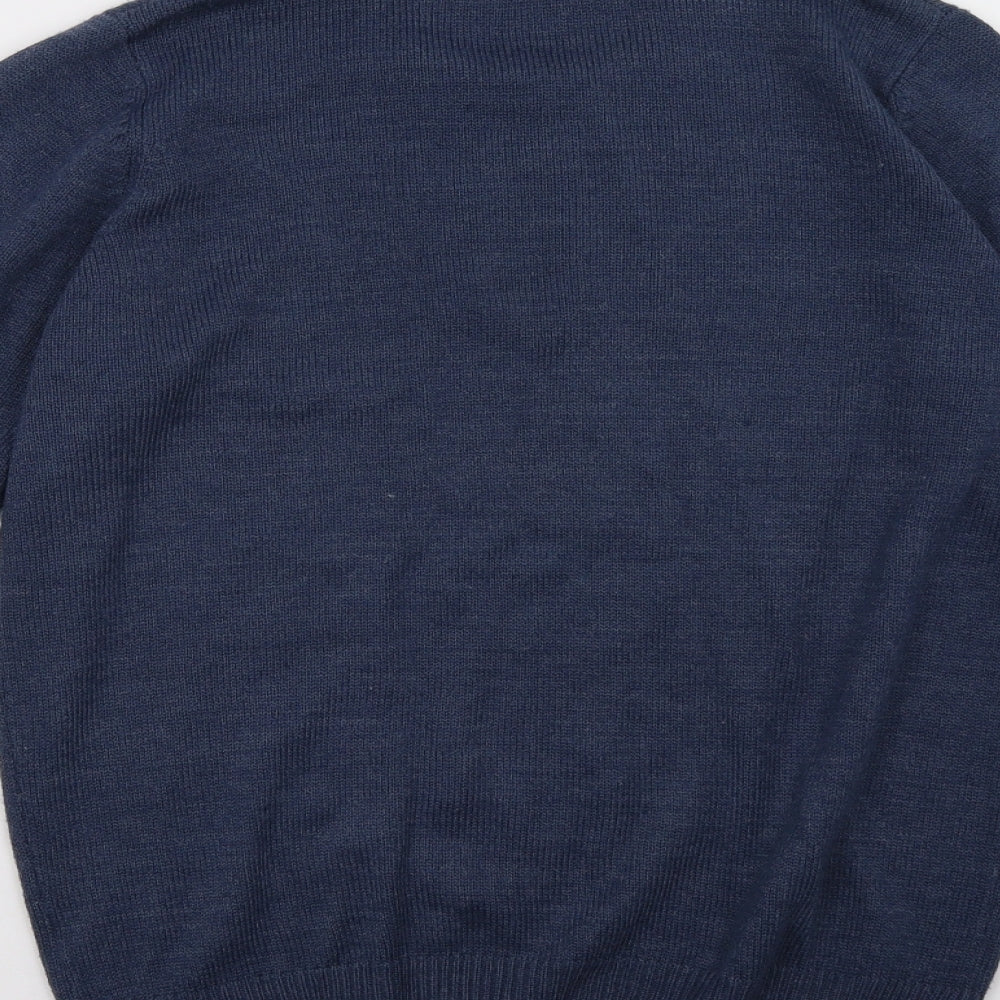 EWM Mens Blue Pullover Sweatshirt Size M
