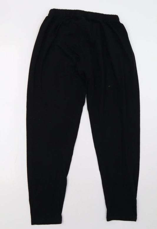 ASOS Womens Black Trousers Size 10 L30 in