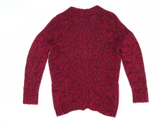 Generation Girls Red Cardigan Jumper Size 9 Years - Longline Cardigan