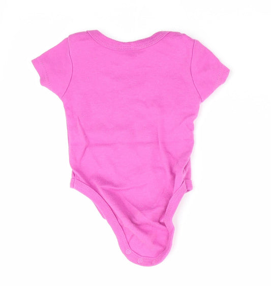 Laura Ahsley Girls Pink Romper One-Piece Size 0-3 Months