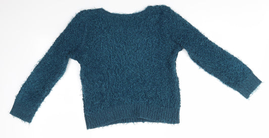 Dorothy Perkins Womens Blue Pullover Jumper Size 10