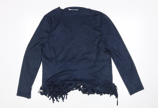 aaiko Womens Blue Cardigan Jumper Size M