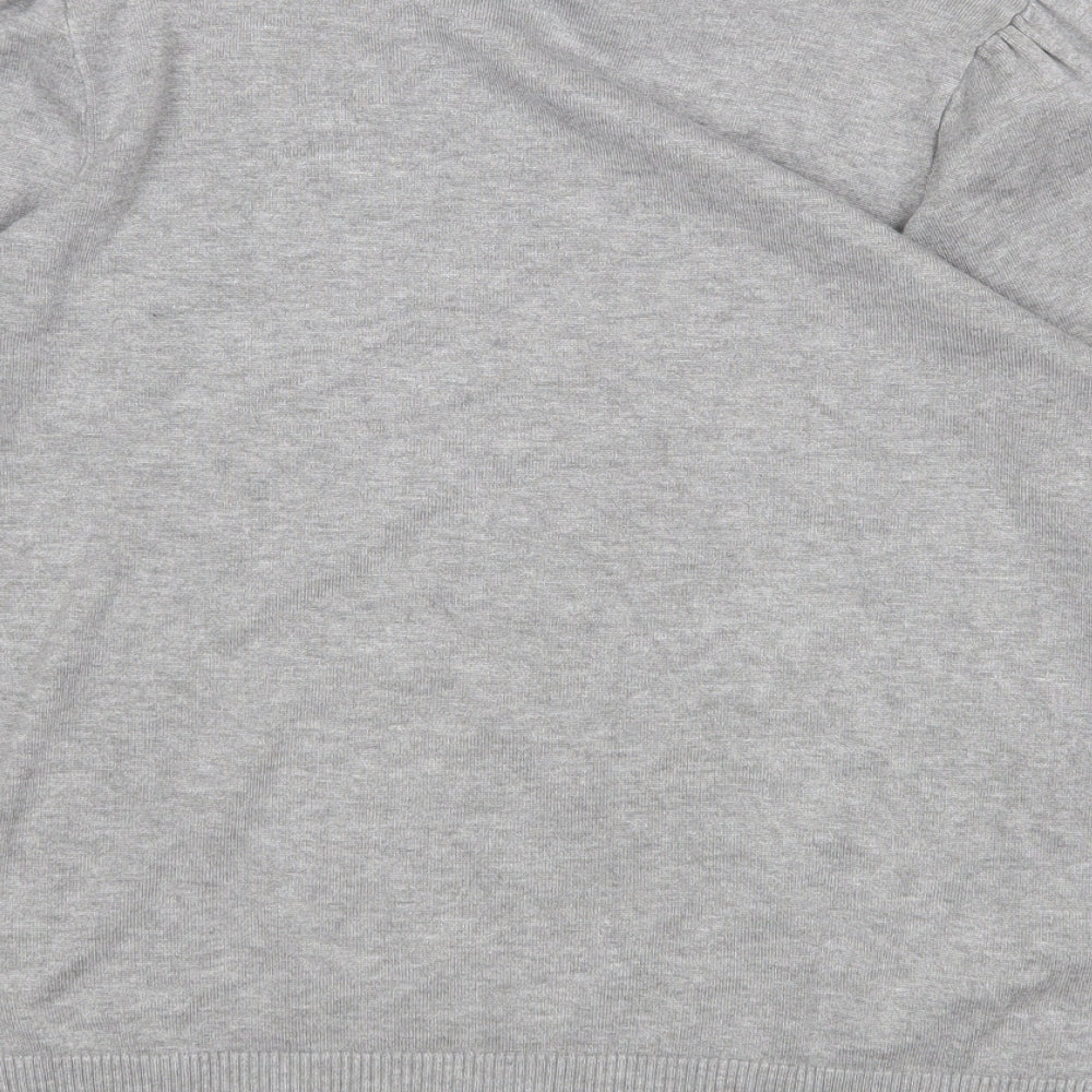 Minus Womens Grey Pullover Sweatshirt Size M