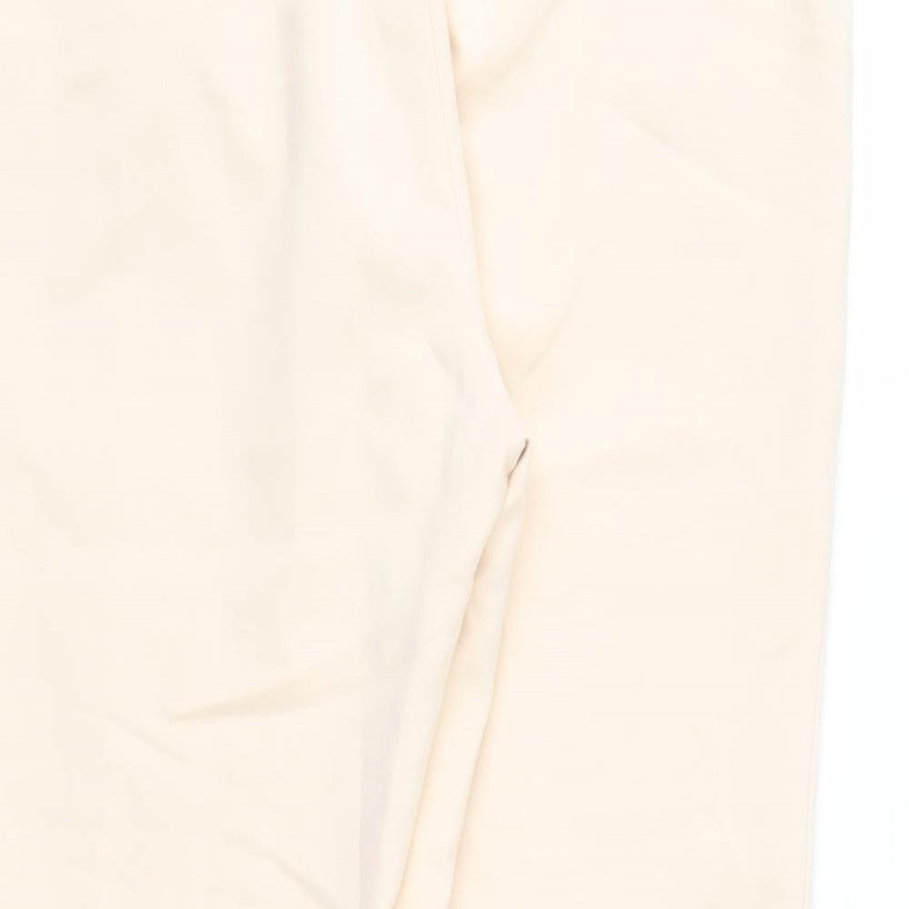 Zara Womens Beige Trousers Size L L25 in -