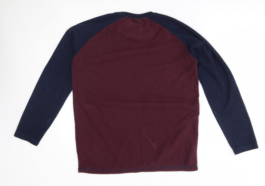 Primark Mens Red Pullover Jumper Size M