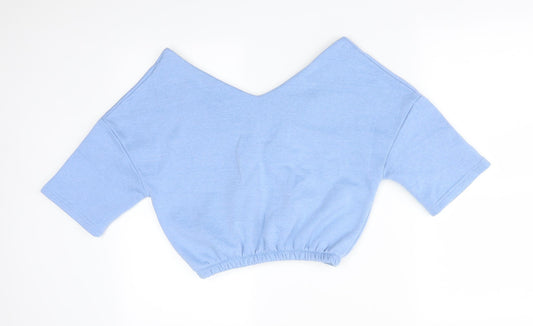 PRETTYLITTLETHING Womens Blue Pullover Jumper Size S