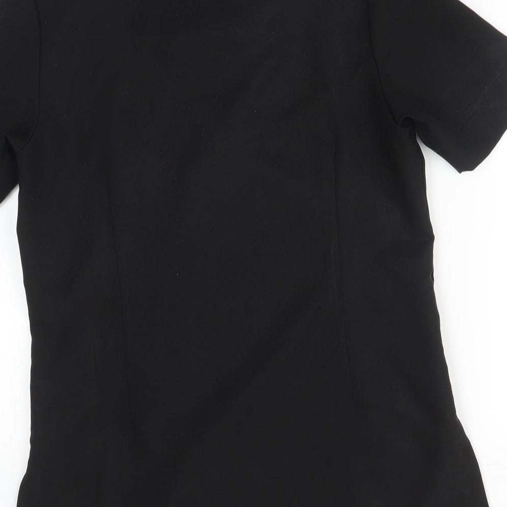 Premier Womens Black Tunic T-Shirt Size 10
