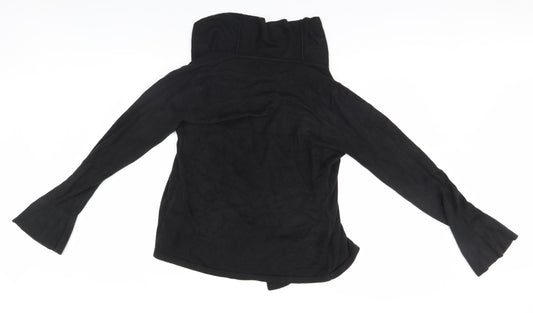 Moda Womens Black Cardigan Jumper Size 14