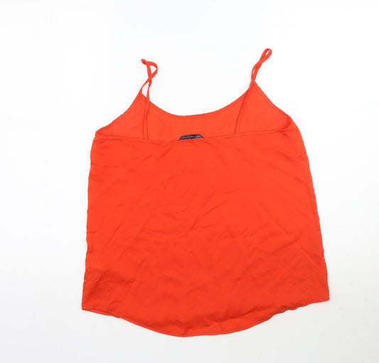 Marks and Spencer Womens Red Camisole Blouse Size 10