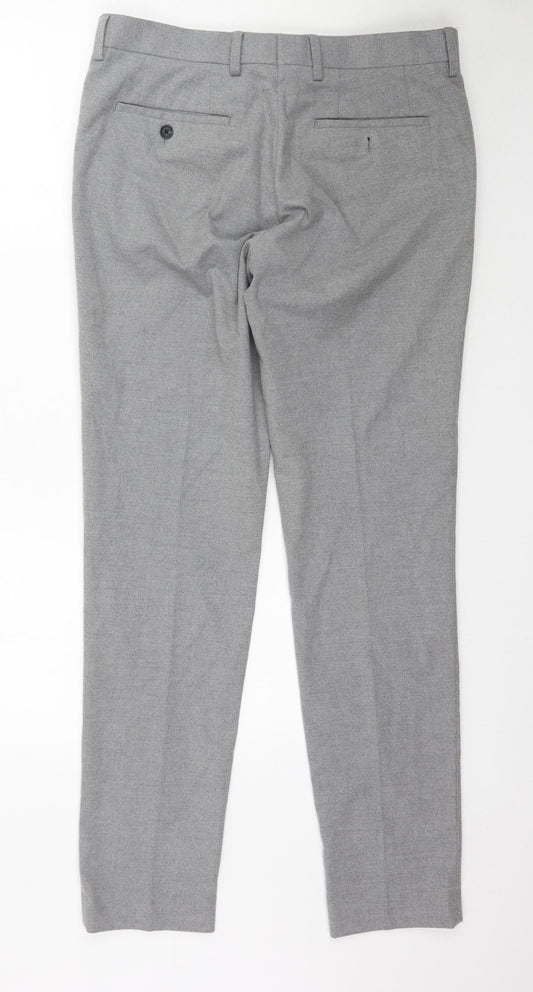 Preworn Mens Grey Trousers Size 32 L33 in