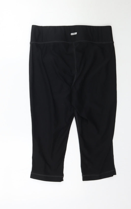 Athlete works Womens Black Biker Shorts Size M