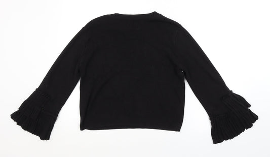 River Island Womens Black Pullover Jumper Size 10