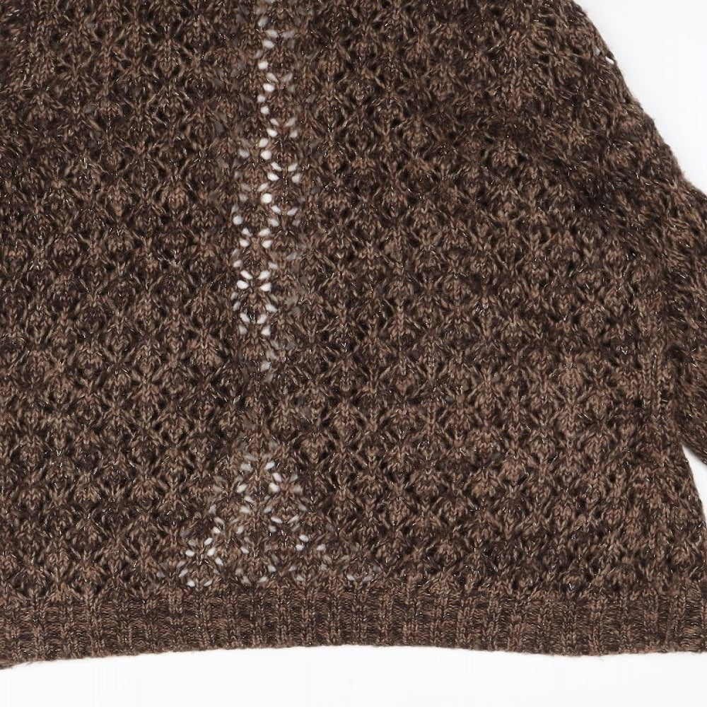 Casamia Womens Blue Cardigan Jumper Size M
