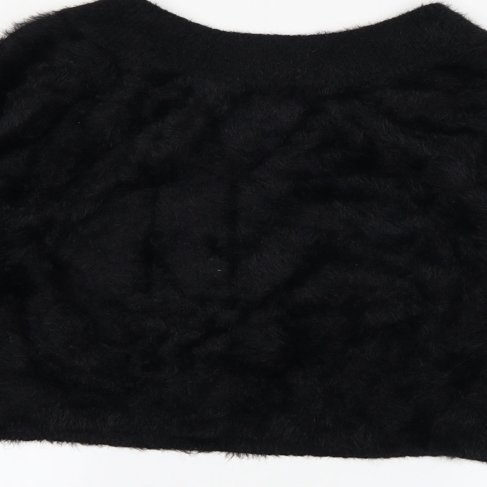 New Look Womens Black Pullover Jumper Size L