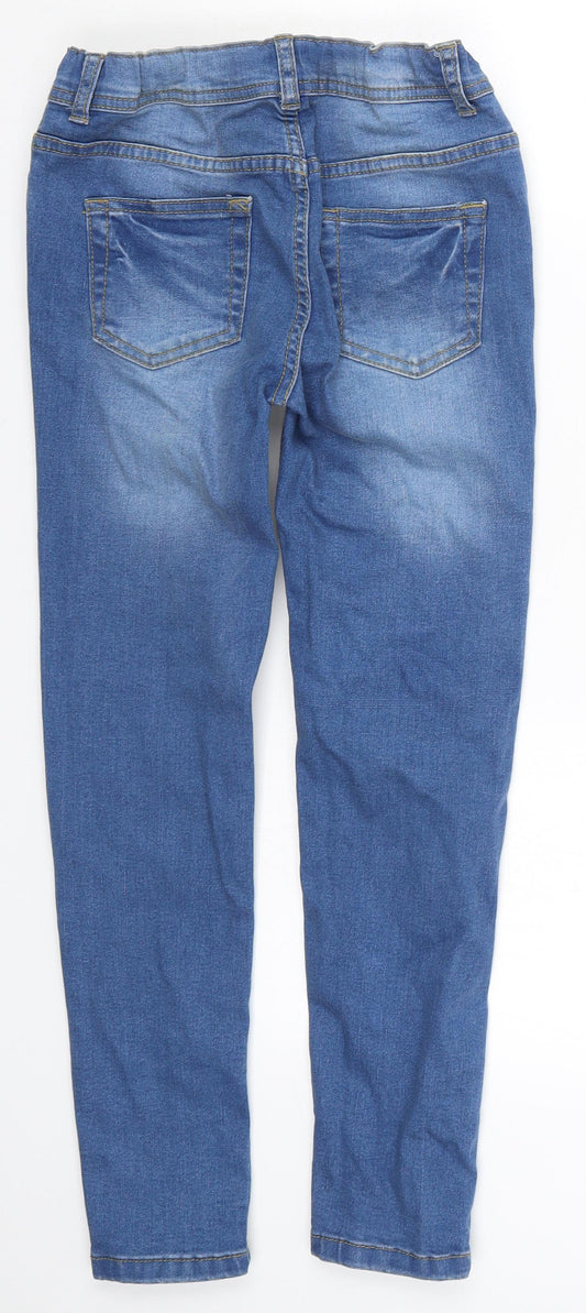 Denim Co Girls Blue Denim Skinny Jeans Size 9-10 Years